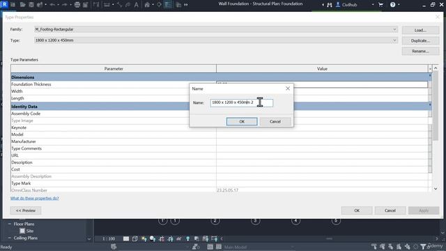 1.23. Isolated Footing in Revit смотреть онлайн