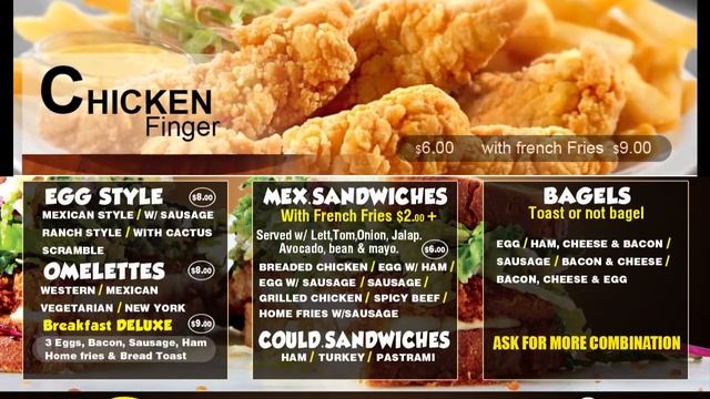 Digital Menu 6 By Eddy Alpaca смотреть онлайн