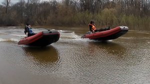 Обкатка Лодок KITT BOATS НДНД и моторов Apache 9.9