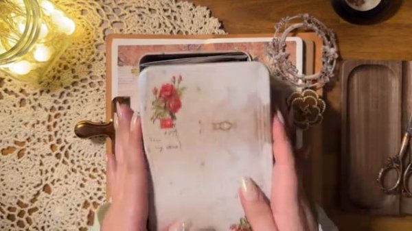 ASMR scrapbooking journalasmr relaxing sounds college