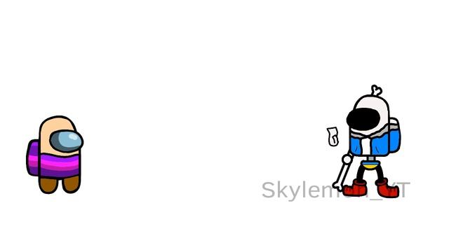 Disbelief Papyrus in Among Us (Among Us but it's Undertale) смотреть онлайн