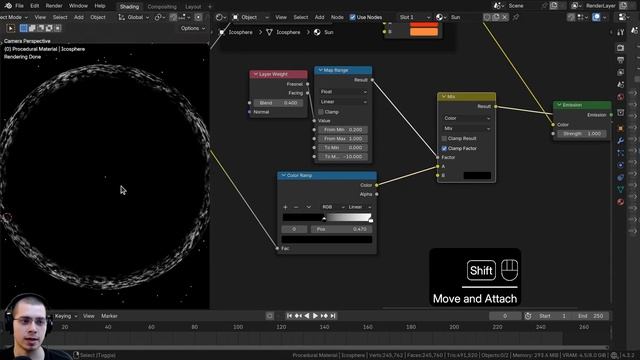 Procedural Sun Material ☀️ (Blender Tutorial) смотреть онлайн