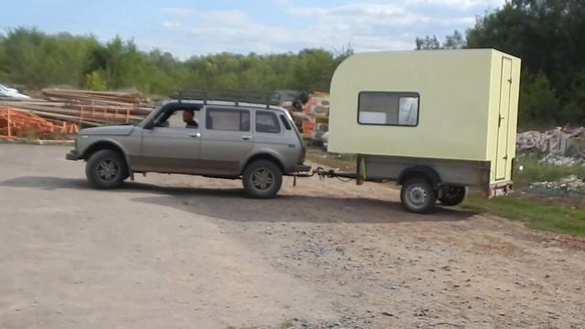 Жилой модуль в прицеп своими руками