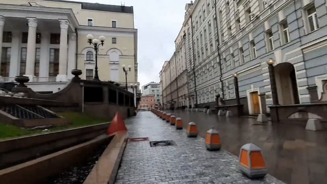 Москва. Прогулка по Копьевскому переулку смотреть онлайн