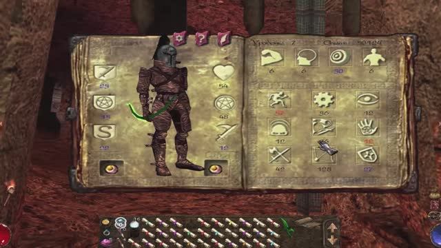 Arx Fatalis полное прохождение игры - часть 17. Ломаем метеорит. Лучник против Илсидов, дальний бой смотреть онлайн