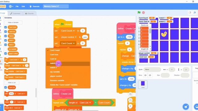 How to make a Memory Game in Scratch (Part 3) смотреть онлайн