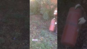 Сливаем газолин с газового болона