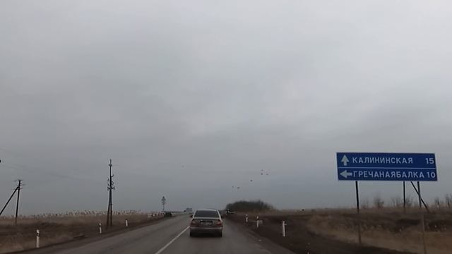 78 ч. ПЕРЕЕЗД НА НА ЮГ. Дорога в Тимашевск через Гречаную балку и Роговскую смотреть онлайн