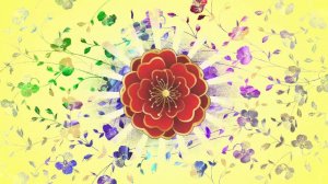 Футаж  Цветочный️ Многоцветный  Для ВидеоМонтажа