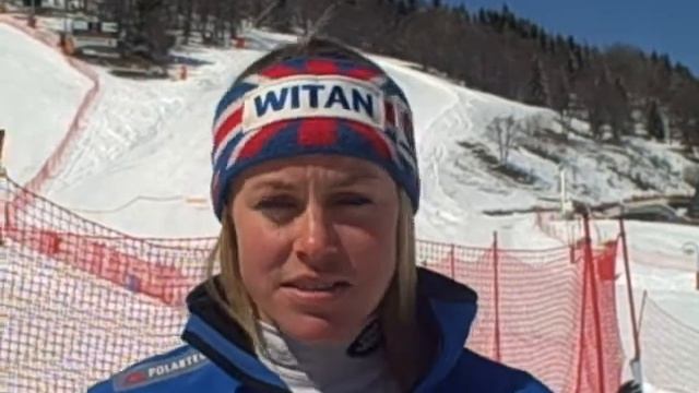 Chemmy Alcott after winning the British Downhill title in Meribel смотреть онлайн