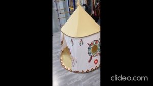 Видео обзор палатки детской вигвама.