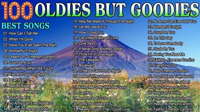 Oldies But Goodies Nonstop Medley 🎶 Lobo, Eric Clapton, Lionel Richie, Michael Bolton, Bee Gees смотреть онлайн