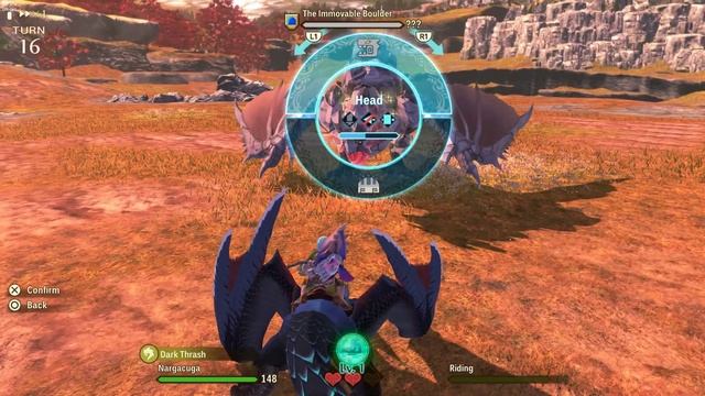 Monster Hunter Stories 2 - The Immovable Boulder Boss Fight (1440p - 60 FPS) смотреть онлайн