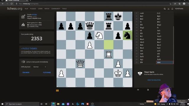 Can You Find The Solution? ~ Daily Lichess Chess Problem. смотреть онлайн