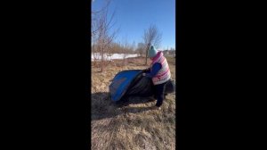 Сборка автоматической палатки на 4-6 человек