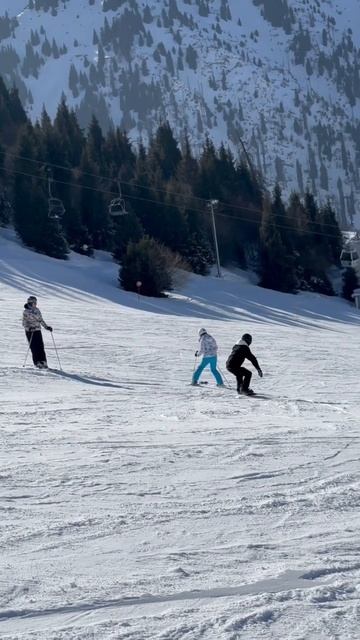 Almaty. Ski Resort Shymbulak. February 2023. Казахстан. Горнолыжный курорт Шымбулак. Февраль 2023 смотреть онлайн