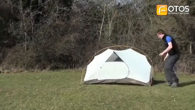 Как собрать палатку MSR Hubba