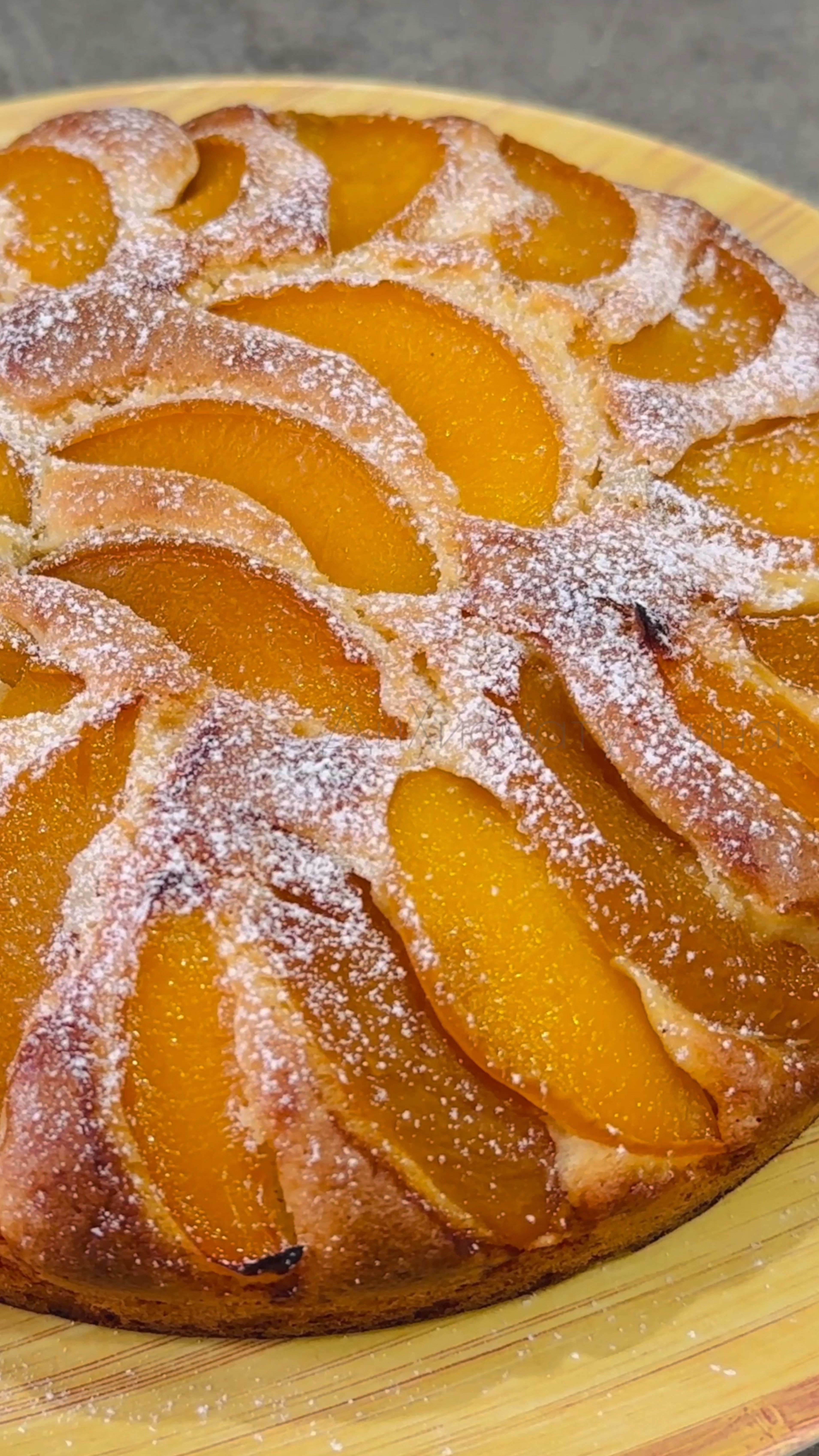 Пирог с консервированными персиками в духовке / Простой рецепт вкусного пирога с персиками смотреть онлайн