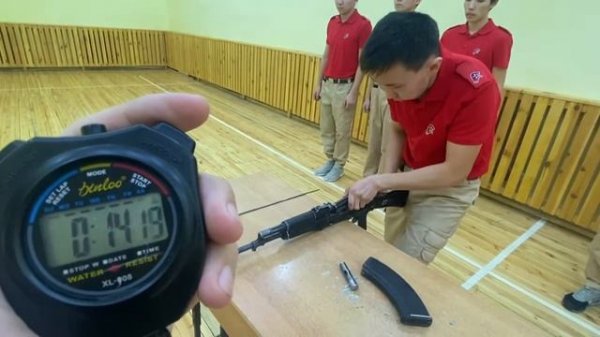 Разборка и сборка автомата АК-74 ВПК ,,Беркут’’