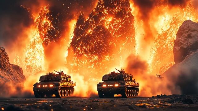 Living Fire - Hard Rock Music Atmospheric AI Short Cinematic смотреть онлайн