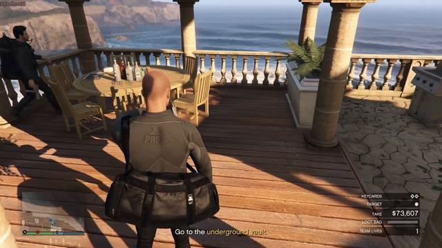 How to collect the Combat Shotgun during The Cayo Perico Heist #5 - Grand Theft Auto 5 Online смотреть онлайн