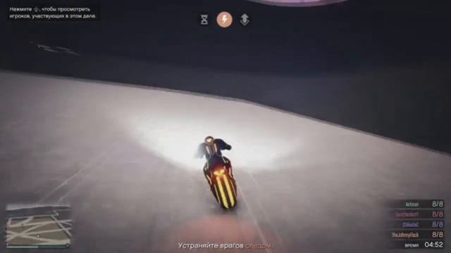 БЕЗУМНОЕ ДЕДЛАЙН ВЫЖИВАНИЕ НА НЕОНОВЫХ БАЙКАХ В ГОНКАХ ГТА 5 | GTA 5 ONLINE смотреть онлайн