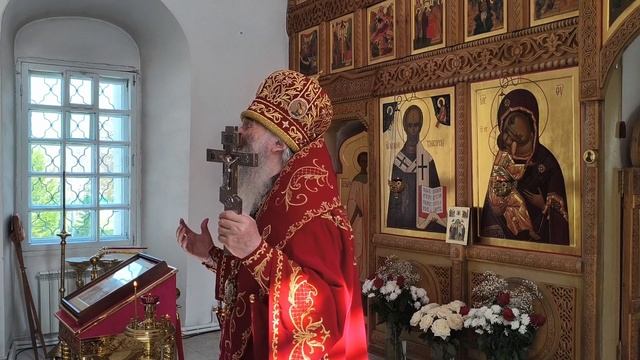 Проповедь митрополита Иоанна в Светлый вторник в Мироносицком монастыре смотреть онлайн