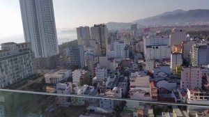 Нячанг.HOTEL ,,Green World».Завтрак на 21этаже.22.02.2015 г.