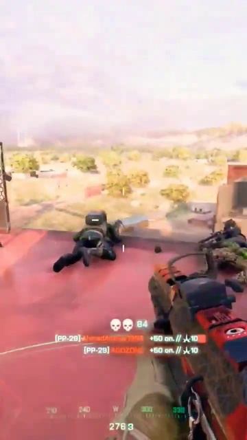 Бф2042 Зачистка Крыши от Снайпера минус 5 #shorts