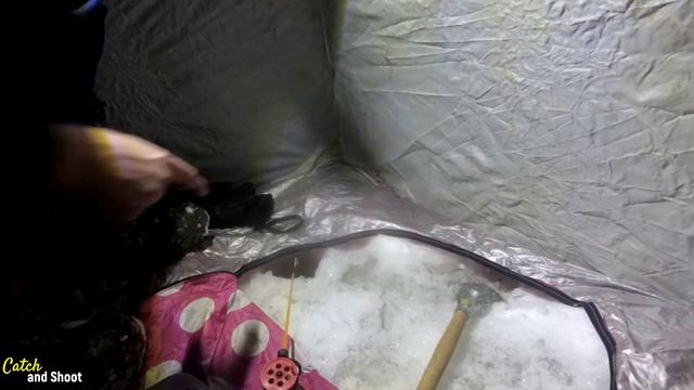 Ночь, палатка и ОГРОМНЫЙ ОКУНЬ! смотреть онлайн