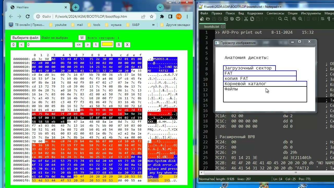 as042 Bootsector дискеты 1.44 Мб смотреть онлайн