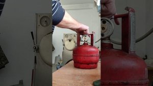 Заправка воздуха в газ баллон на рыбалку
