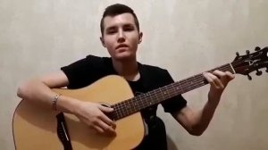 Как играть на гитаре: T1One & I Nur - Почему Так Больно (разбор песни, аккорды, бой, перебор)