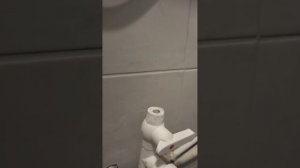 устранение протечки полипропиленовой трубы в трудном месте там где нет запаса для пайки.