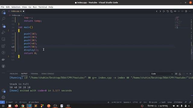 Bangla Data Structure and Algorithm | Stack смотреть онлайн