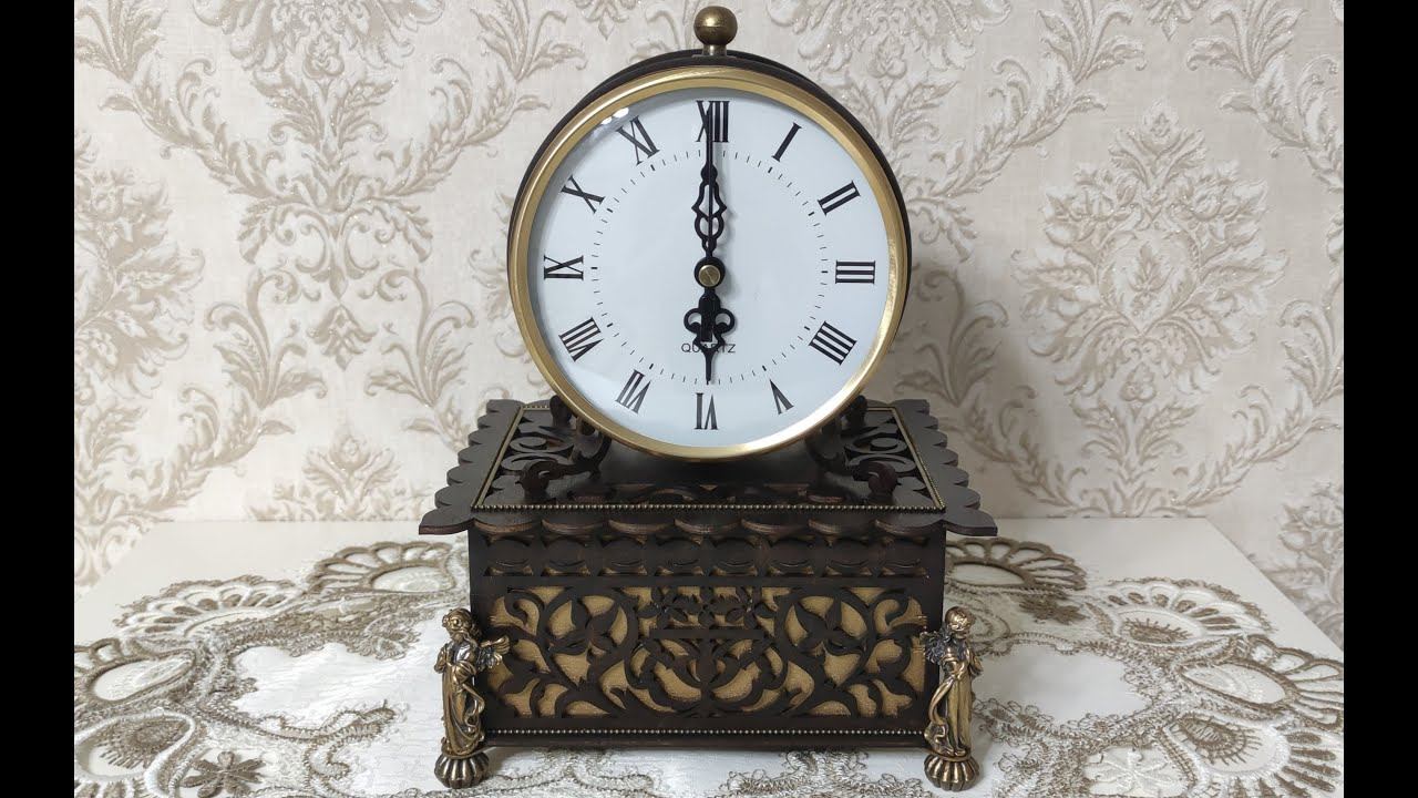 Часы с боем. Декупаж.