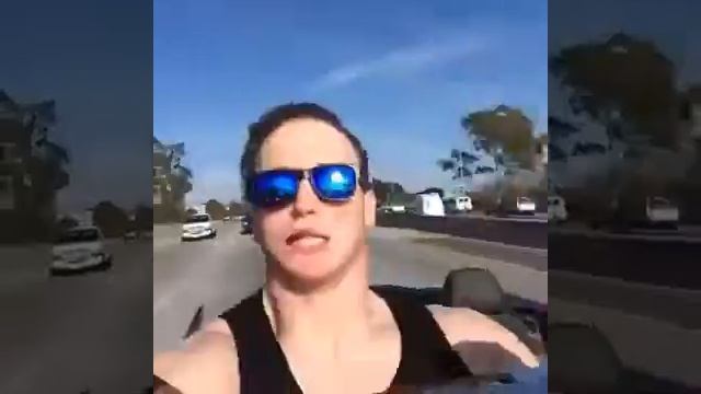 Круто ехать в машине без крыши 6 Sec