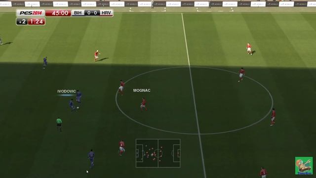 PES 2014 WC. Bosnia -  Croatia