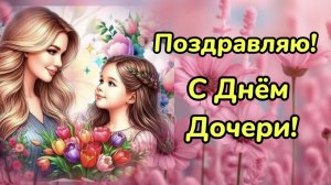 С Днём Дочери! 25 апреля день дочери. Супер  песня с праздником!