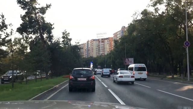 Алматы. Дороги города. Карантин. Осень. Almaty. The roads. смотреть онлайн