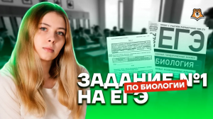 Задание 1 на ЕГЭ по биологии | Биология ЕГЭ для 10 класса | Умскул