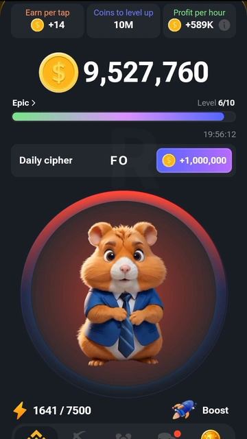 Hamster Kombat Daily Cipher Morse Code 19 / 06 / 2024 Claim 1000000 Coin Task Reward смотреть онлайн