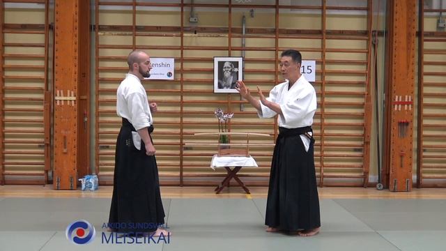 7 Aikido Katadorimenuchi Koykonage, Shishiya Sensei Malmö 2015