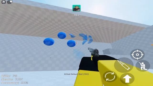 Gridshot - 14.3k (Aimblox Mobile) смотреть онлайн