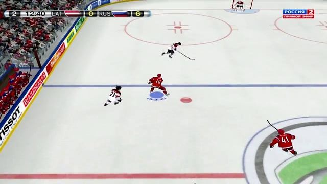 RHL 15 - ТУРНИР СБОРНЫХ! #7 - РОССИЯ vs ЛАТВИЯ смотреть онлайн