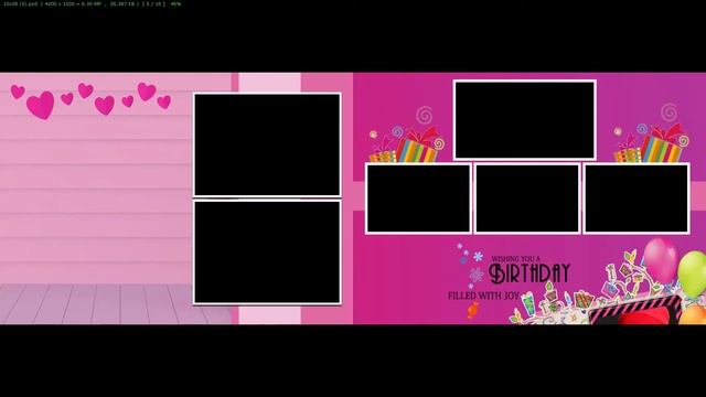 10x28 Birthday Album Vol -1 Psd Templates Free Download 2022 | PARIDHI artography смотреть онлайн