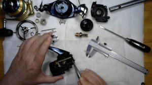 Катушка Shimano 21 Bull's eye 5050 - разбор+апгрейд своими руками (катушка для левши).