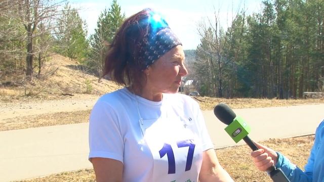 «Я в Бийске» - массово занимаемся скандинавской ходьбой (Бийское телевидение)