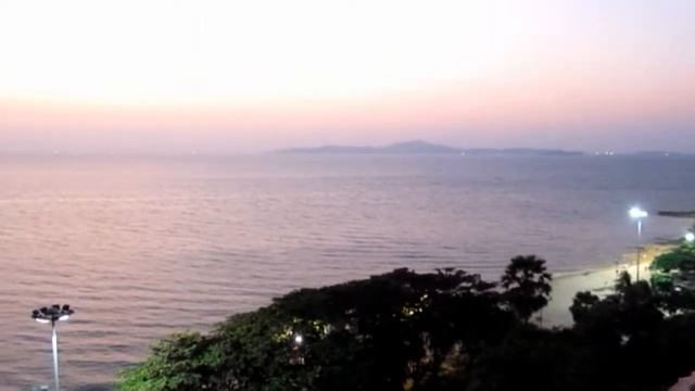 Sunset In Pattaya. View From Adriatic Palace. Закаты в Паттайе.