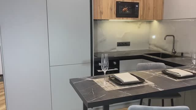 Дизайнерская квартира студия